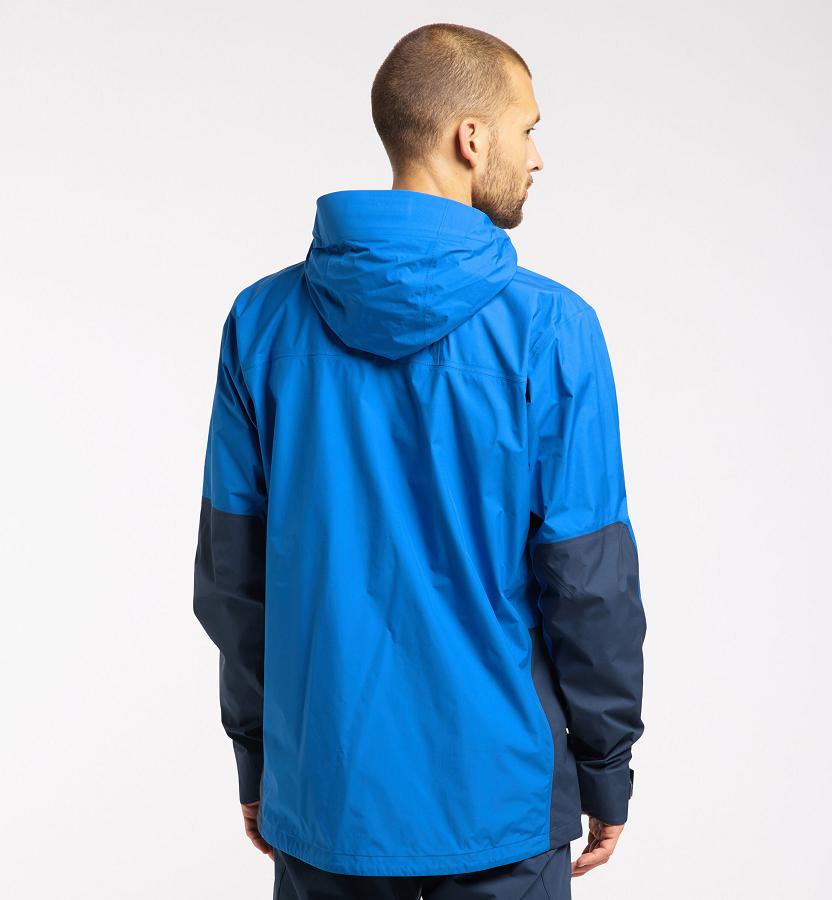 Haglöfs Mens Roc Sheer GTX Ski Jacket Blue New Zealand 42038XSIO
